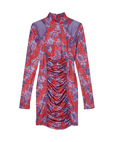 VERSACE JEANS COUTURE Stretchkleid Damast mit Detail See Through...