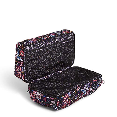 Vera Bradley Women's Signature Cotton Lay Flat Travel Duffel Travel Bag, Foxwood, One Size