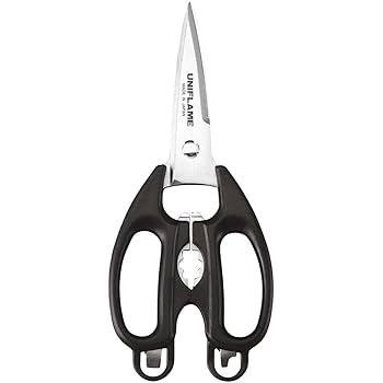 UNIFLAME - greenpeace57様用 Amazon | [ユニフレーム] ギザ刃 キッチンシザーズ 661857