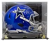 Ezekiel Elliott Dallas Signed Full Size Speed Authentic Flash Helmet w/Case Feed Me Inscription BAS