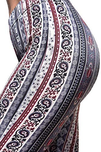Daisy Del Sol High Waist Comfy Stretch Boho 70s Bell Bottom Fit to Flare Lounge Yoga Pants4