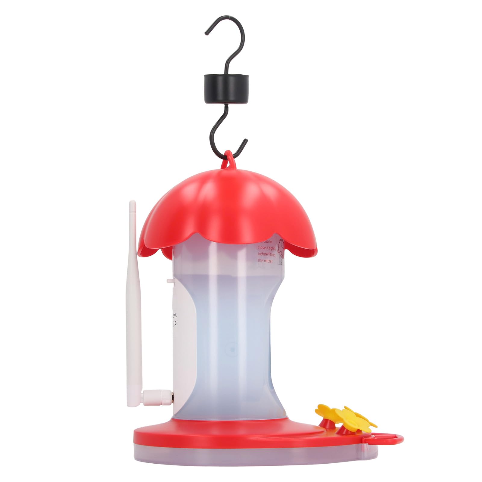 Cámara AI 1080P HD Comedero para Pájaros para Grabadora de Observación de Aves Al Aire Libre IP65 Impermeable con Capacidad de 2L Comedero para Pájaros con Cámara para Amantes de Las Aves