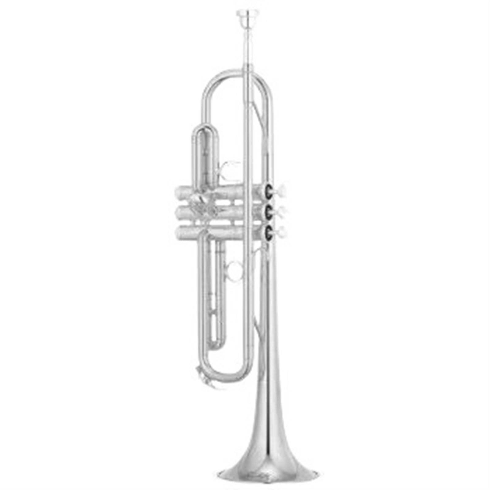 Tromba Standard Per Principianti Strumento A Tromba SI Bemolle Placcato Argento Esame Per Principianti Prestazione Professionale(B)