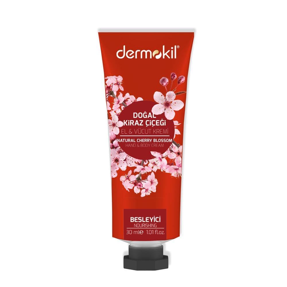 Dermokil Kiraz Çiçeği El ve Vücut Kremi 30 ml