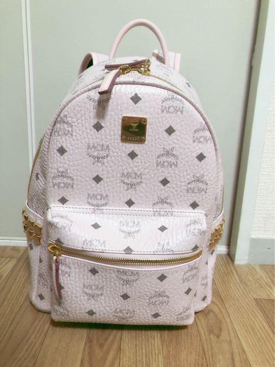 MCMリュック パウダーピンク S