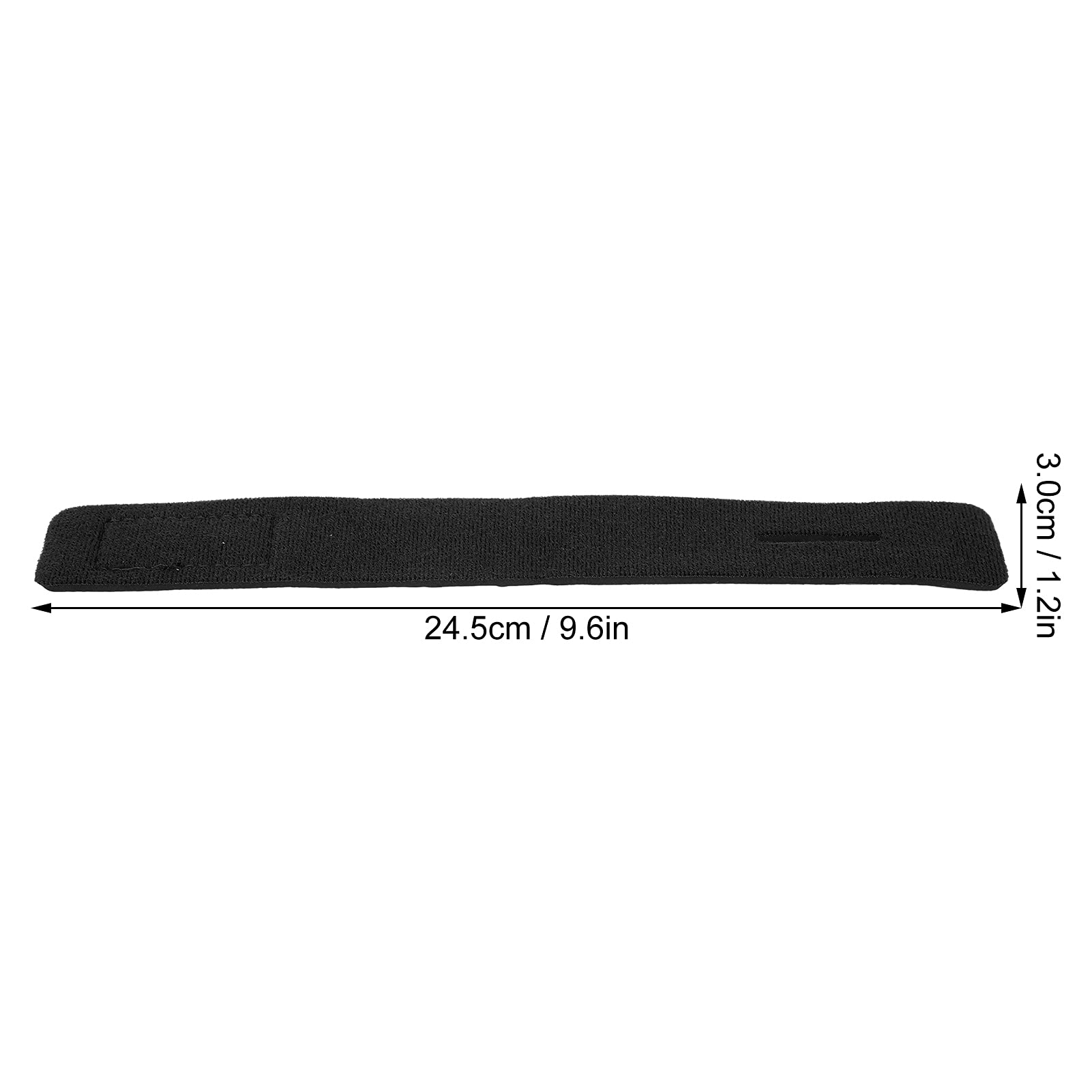 Erioscar 12 Cinghie Regolabili In Neoprene Per Canna Da Pesca, Elastiche E Riutilizzabili, Multicolore (nero, Verde, Rosso) - 2