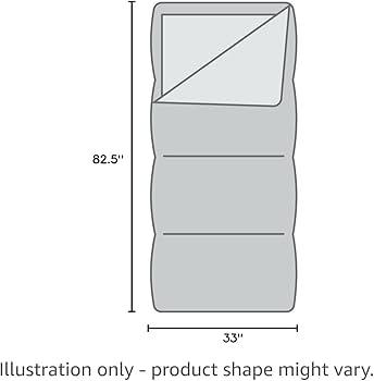 Amazon.com : Mountaintop Ultralight Mummy Down Sleeping Bag 650