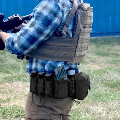 Etui Molle for chargeur triple 9mm porte-munitions robuste - 7