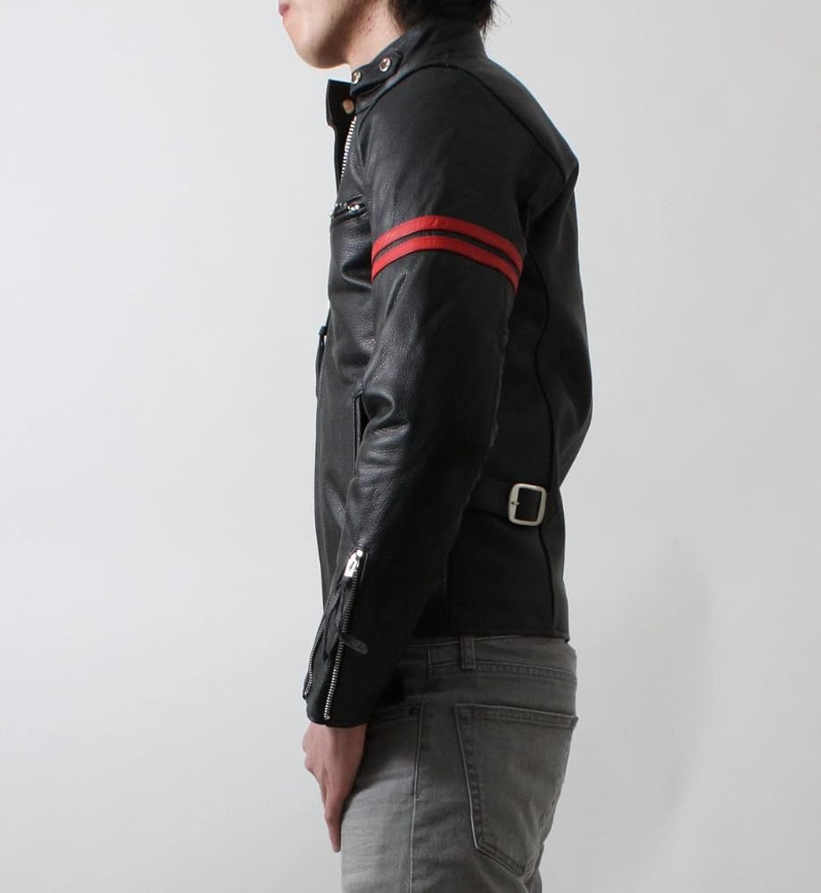 【極美品】フリーダム　本革　バッファローレザー　ライダースジャケット　シングル 楽天市場】革ジャン 本革 シングルライダース メンズ ライダース