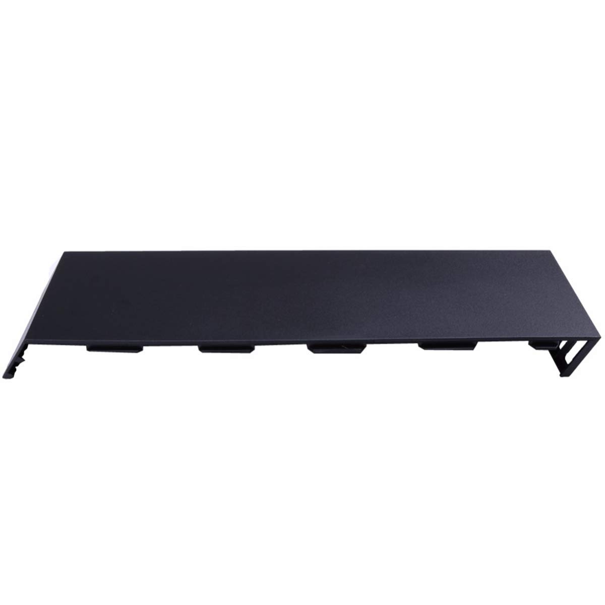 Queen.Y - Carcasa de Repuesto Compatible con PS4 Consola, Carcasa de protección de la Placa Frontal de reemplazo del Disco Duro, Funda Protectora (Negro)