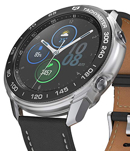 �yRingke�zGalaxy Watch 3 45mm AIR SPORTS + BEZEL STYLING SET �ϏՌ� �ی� �Ռ��z�� �ی�P�[�X �M�����N�V�[�E�H�b�` 3 45mm �X�}�[�g�E�H�b�` �G�A�[�P�[�X ���^���b�N�P�[�X - Matte 