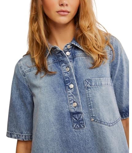 Free People Women's Remino Denim Mini4
