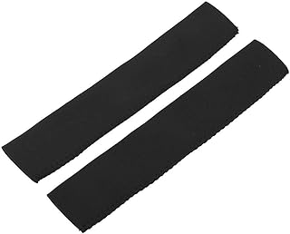 Demeras Kayak Paddle Grips 3mm Neoprene Anti-skid Diving Fabric Canoe Soft Protective Paddle Grips for Efficient Paddling(Black)