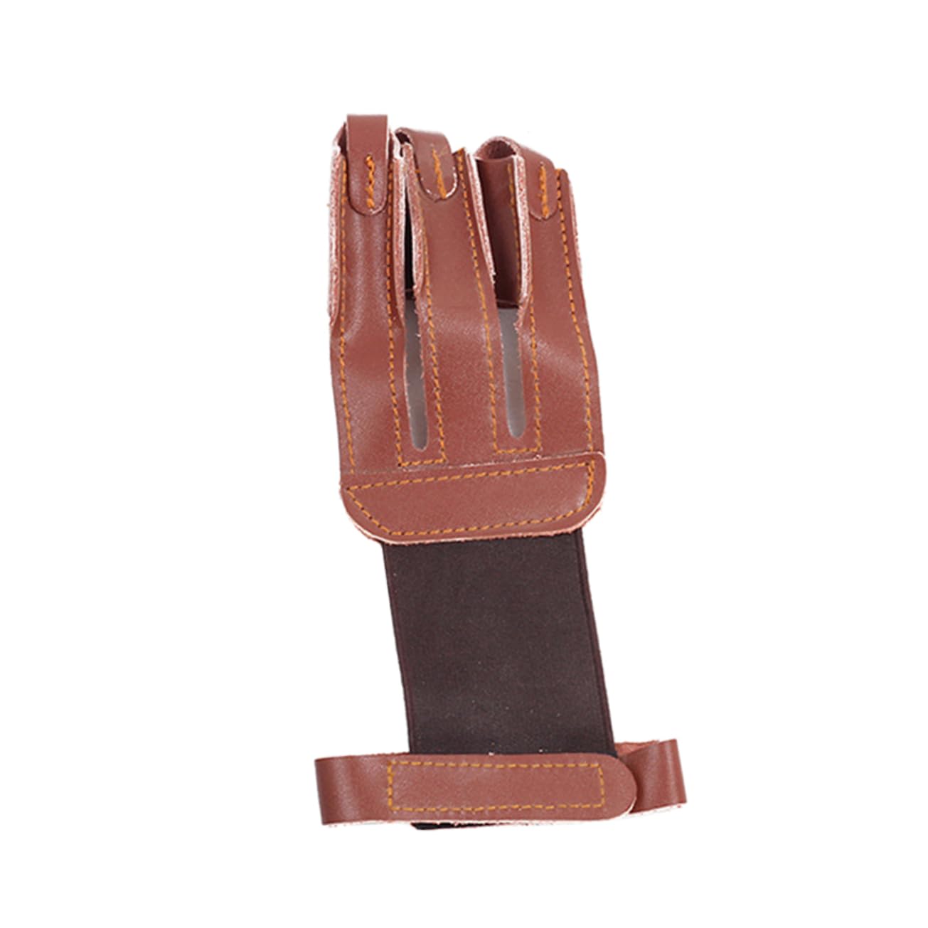 TOGEVAL Hand Finger Glove Arrow Hunting Glove Durable Comfortable Universal Size Random Color