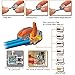 90 PCS Lever Wire Connectors Kit Compact Splicing Wire Connectors Fast Connection Terminal Electrical Connectors 2/3/5 Conductor Assortment Kit for Quick Connect 28-12 AWG
