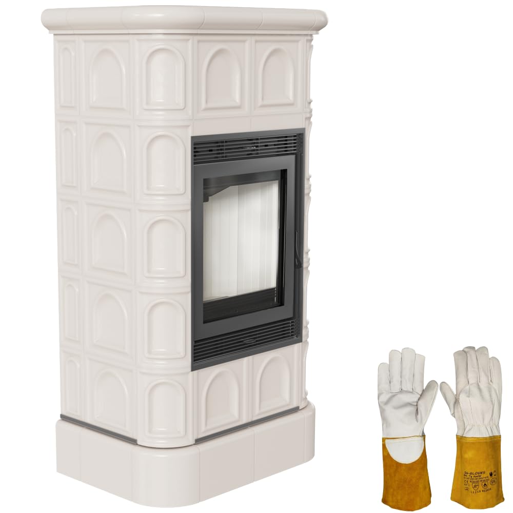 KRATKI Inserto per camino in acciaio a legna BLANKA 8 kW Ø160 A Ecodesign | Acciaio nero, efficienza 78%, classe A. Ecodesign, BImSchV 2.; combustione efficiente; basse emissioni; calore uniforme