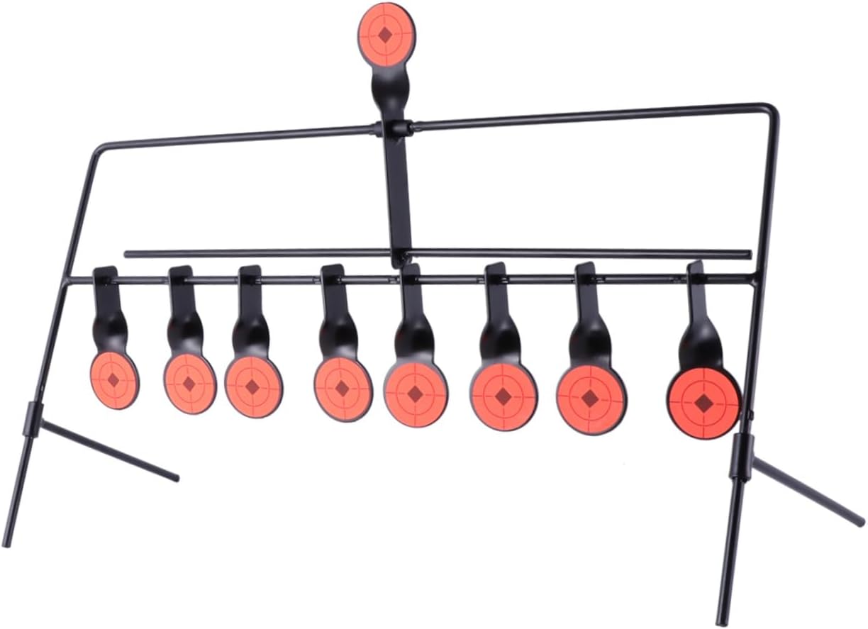 Milisten Practical Outdoor Sports Accessory Metal Shooting Target High-Accuracy Print for Archery Training Exercises