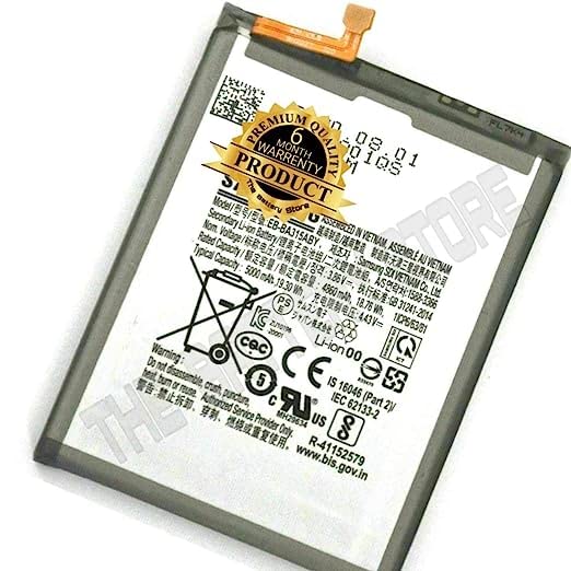 Image of THE BATTERY STORE Orignal Battery for Samsung A31 /A31s /EB-BA315ABY Battery with 6 Month Warranty and High Capacity Battery Backup.Carefully Check Your Phone Model and Purchase.(for Samsung A31)