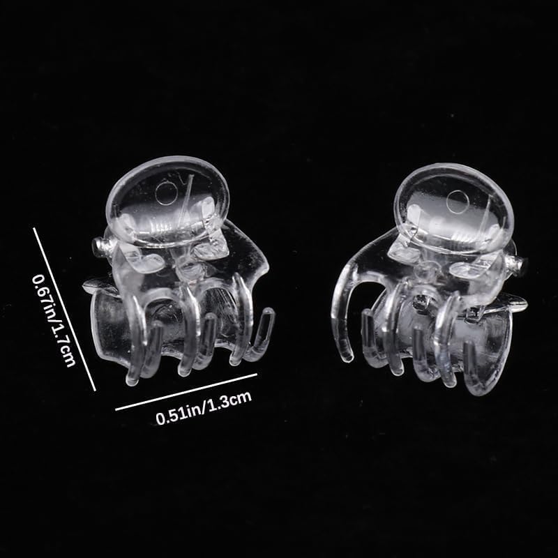 Artificial Orchid Flowers Clips: Clear Plastic 6 Claw Support For Garden Vine And Stem Climbing Plants From Babypets22, $6.98