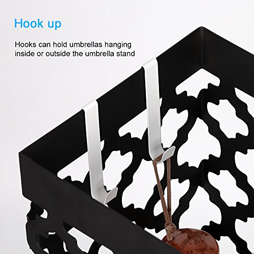 image for NEX Umbrella Holder, Free Standing Umbrella Rack Stand with Drip Tray 