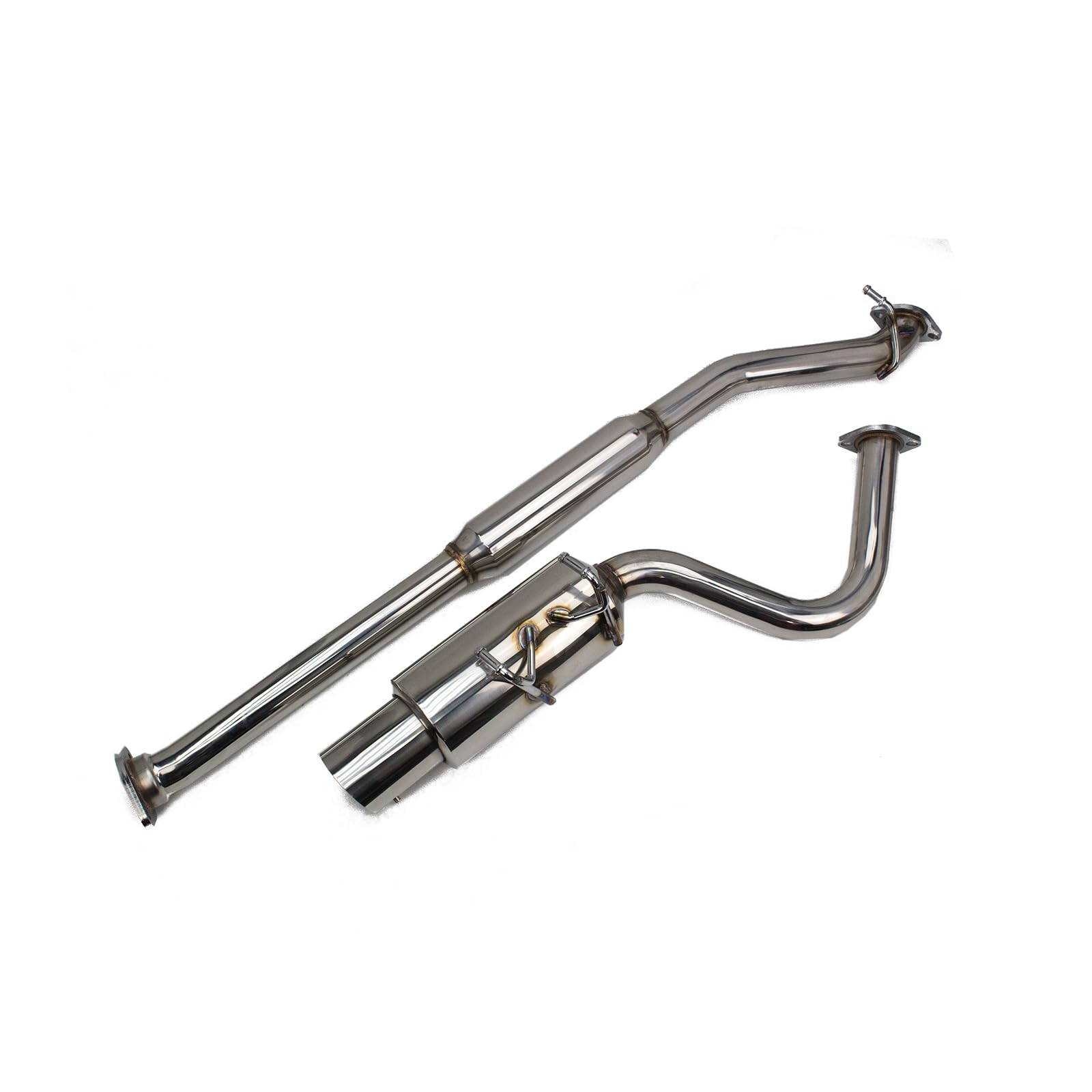 REV9 CB-206_4 Single Exit Cat-Back Stainless Steel Exhaust Kit compatible with Toyota GR86 (ZN8) 2022-24