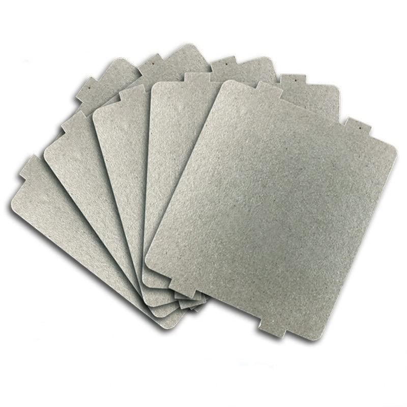 Accesorios de Placas de Mica,Mica Microondas,Hoja de Mica,Placas Mica Microondas,Reemplazo de Placa de Mica Accesorio de Reparación 10 cm * 11.8cm Hoja de Mica para Hornos Microondas Secador de Pelo