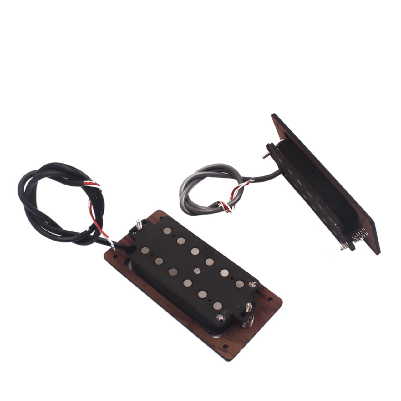 BESTonZON Pickup Per Chitarra Elettrica Humbucker in Palissandro Corde Parti Di Ricambio Per Manico Ponte Filo Di Rame Alnico
