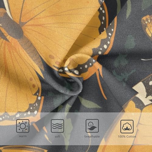 KLL Monarch Butterfly Toddler Boy Pure Cotton Athletic Underwear Breathable Children Undies3