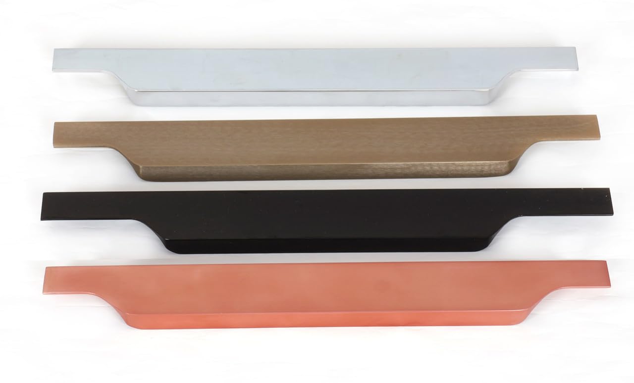 FIT N FORGET Square 24 inch Rose Gold Aluminum Profile Handle for Kitchen,Wardrobe Kitchen Handle,Cabinet Handle(Pack of 1) 2