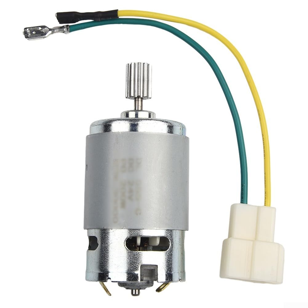 Motori per auto elettriche 550 RS390 RS380 12V 6V DL555 24V 10 denti motoriduttore con opzioni di velocità multiple per veicoli elettrici per bambini (550 12V 23000RPM)