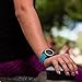 BARTON WATCH BANDS 20mm Aqua Blue Soft Silicone Quick Release Straps