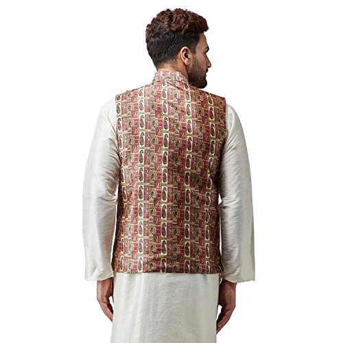Image of SOJANYA (Since 1958, Men's Silk Fancy Border Dhoti