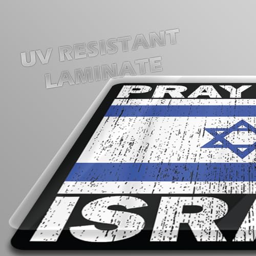 Image of Support Israel: Vinyl Decal Stickers for Advocates and Allies (Pray for Israel)