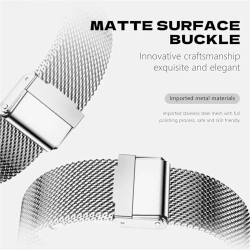Bracelet de rechange en maille anti-irritation pour Garmin 26mm doré