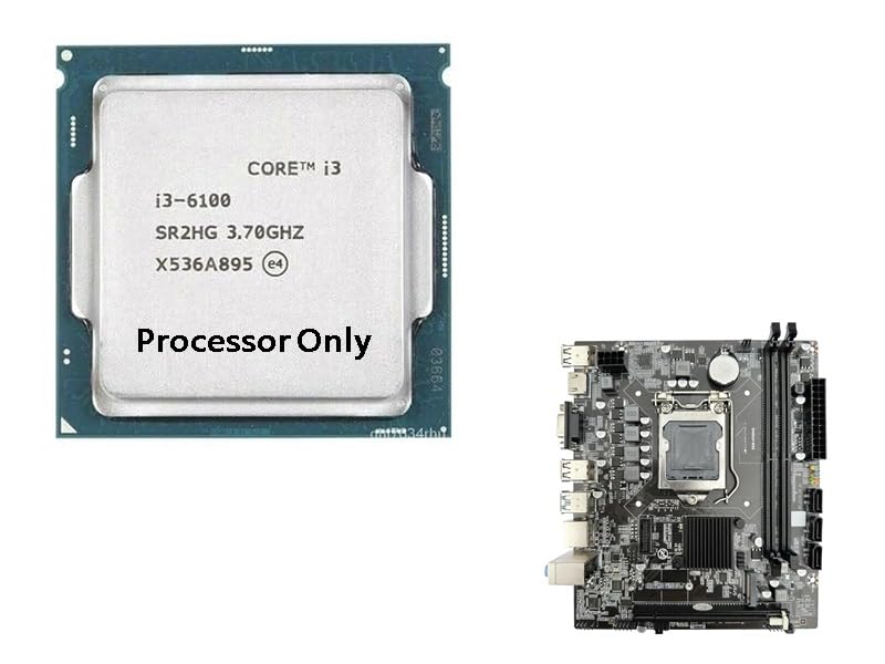 Core i3 6th Generation Processor i3-6100 3.70 Ghz LGA 1151 Socket Suitable for zebrH110 CHIPSET DDR4 Mother Board - - (Mother Board Not Included) (Processor Only + Cooling Paste)-picture-18