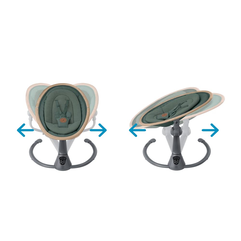 Columpio Musical El�ctrico MAXI-COSI Cassia ECO, Desde el nacimiento hasta los 6 meses, Beyond Green