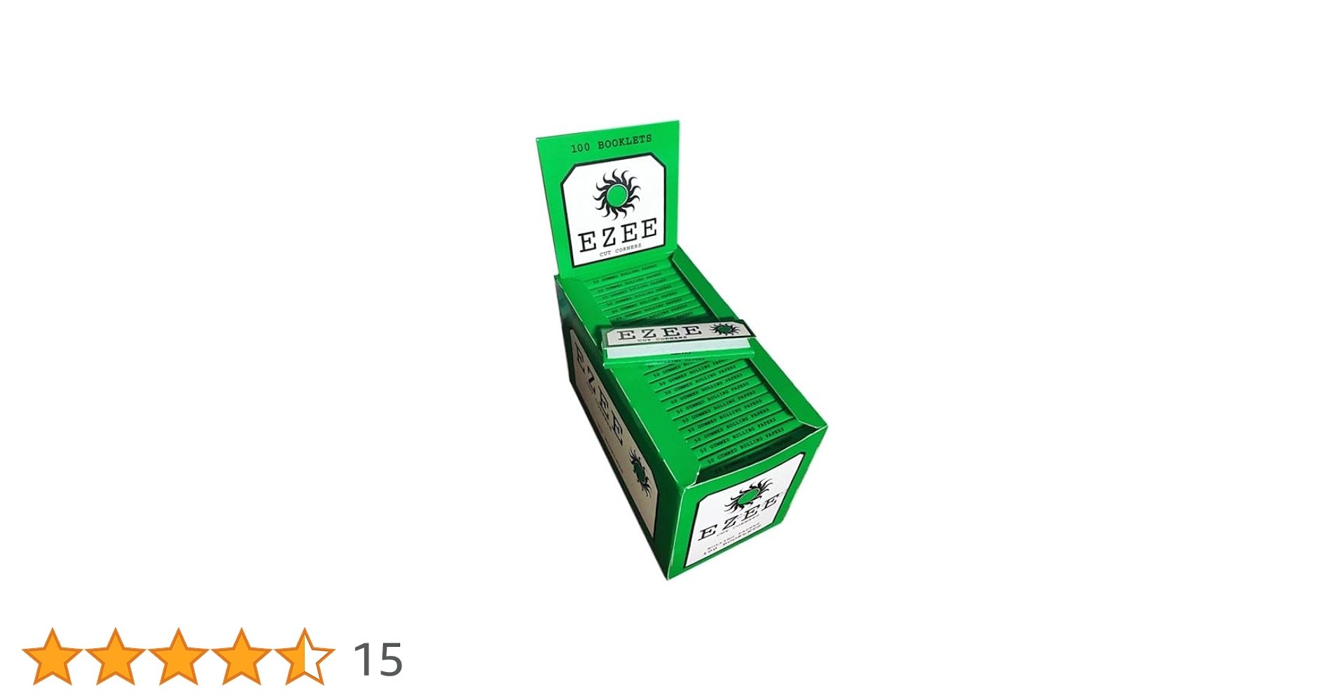 Amazon.co.jp: EZEE シングル ペーパー 70mm 手巻き 1箱(100個