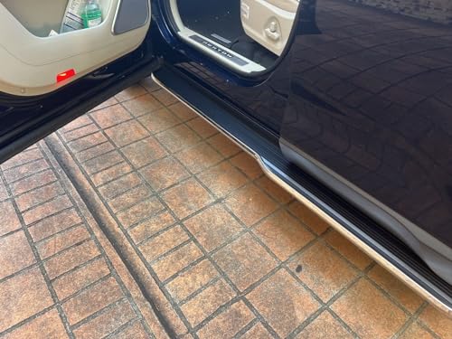 2 Piezas Estribos Laterales para SsangYong Rexton 2017-2024 Negro miniatura 4