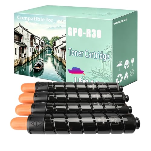 TONCPEVE GP0-R30 Toner Cartridge Compatible for Canon (BCMY)