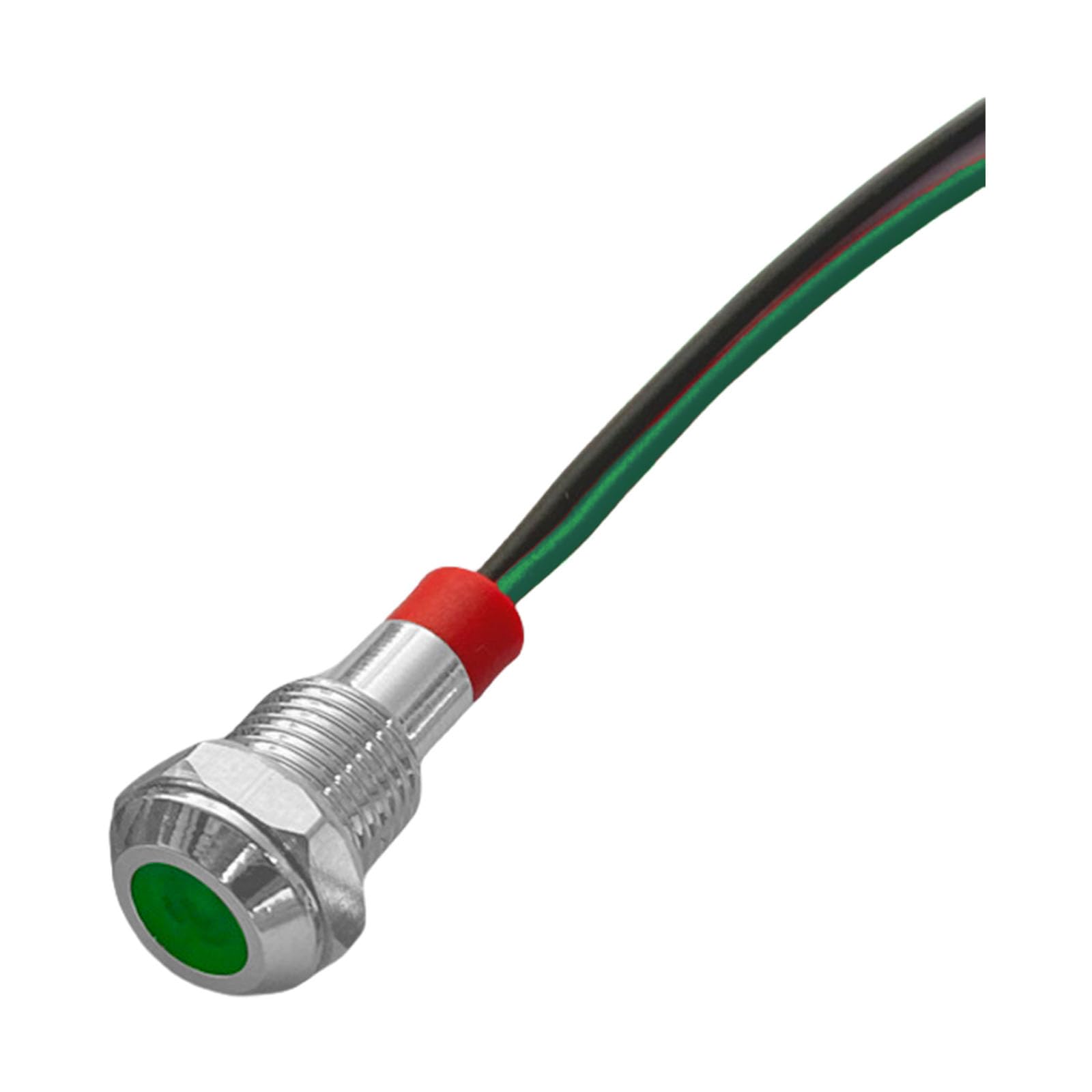 HZBB Resistant Metal Signals Indicators 220V Voltages LED Signals Light for Harsh Environment and Projects Waterproof Indicators Light Metal