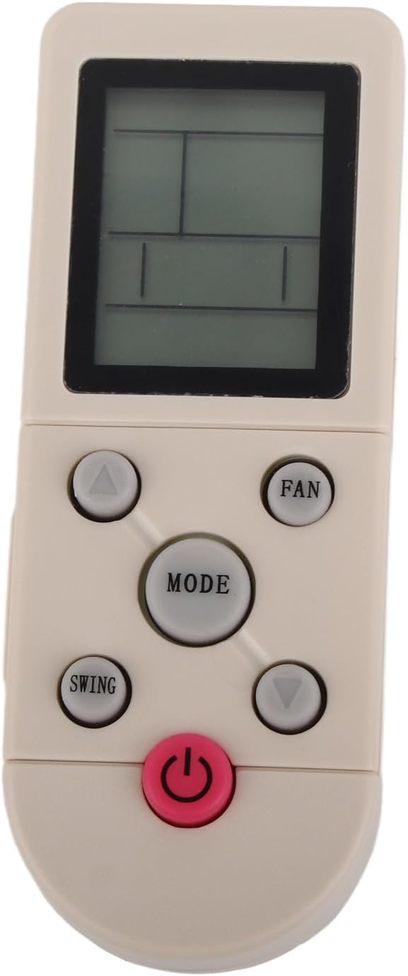 Universal Air Conditioner Remote Control, 10 m / 33 ft Remplacement Air Conditioner Remote Control for AUX YKR-F/001 YKR-F/09R/010 F/06.