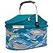 anndora Einkaufskorb 25 Liter Isolierkorb Picknick Kühlkorb - Ocean türkis