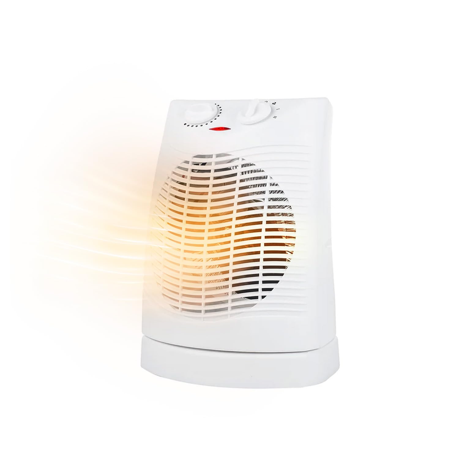 Wintem Termoventilatore Elettrico Oscillante 2000W con Termostato Regolabile - Ideale per Riscaldare Piccoli Ambienti Come Camere o Bagno - Sicuro Grazie alla Protezione dal Surriscaldamento