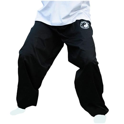 G-LIKE Kampfsport Taiji Training Hose - Chinesische Kampfkunst Chenjiagou Tai Chi Kung Fu Qigong Shaolin Weite Beine Knickerbocker Graziöse Uniform für Damen Herren