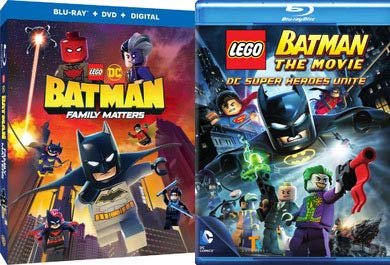 The Beginning Of This DC Lego Collection Lego Batman DC Heroes Unite Blu-Ray Lego Batman Family Matters Blu-Ray