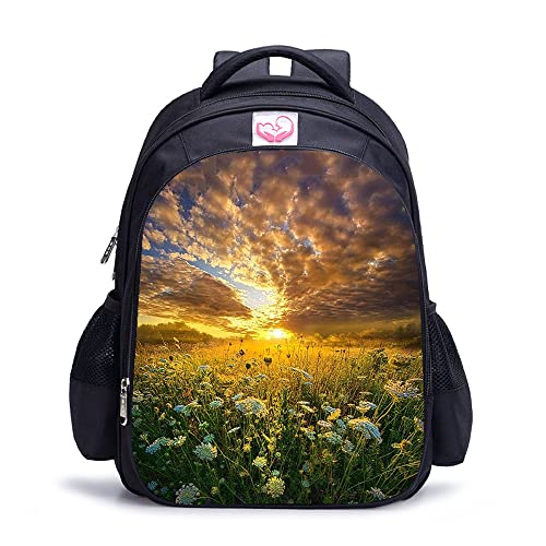 Sac à dos coucher de soleil pour les sorties de loisirs en famille