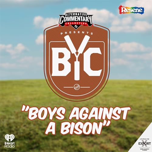 "Boys Against A Bison"