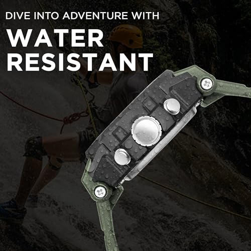 Image of Carlington Analog-Digital Sports Watch Chronograph, Dual Time,Alarm, Stopwatch, Calendar, Water-Resistant, Shock-Resistant, Back Light Display. The Perfect Watch for Men-CT9140 Series