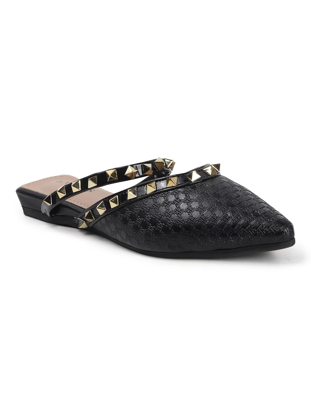 iconics Women's Studded Pointed-Toe Mules-picture-28