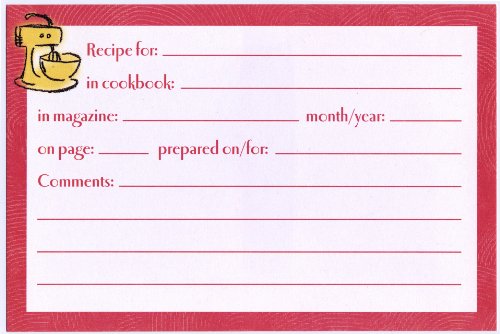 Meadowsweet Kitchens Recipe Card Set to help you keep track of recipes
